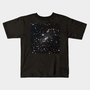 James Webb Telescope Deep Field Stars and Galaxies Kids T-Shirt